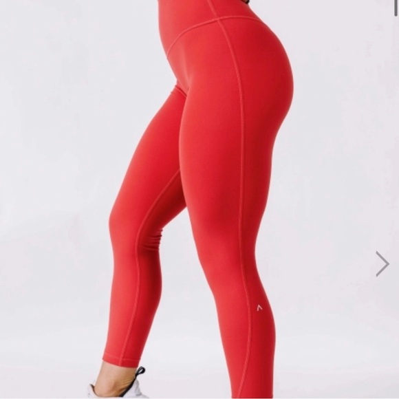 Acta Wear Red leggings - Picture 1 of 4